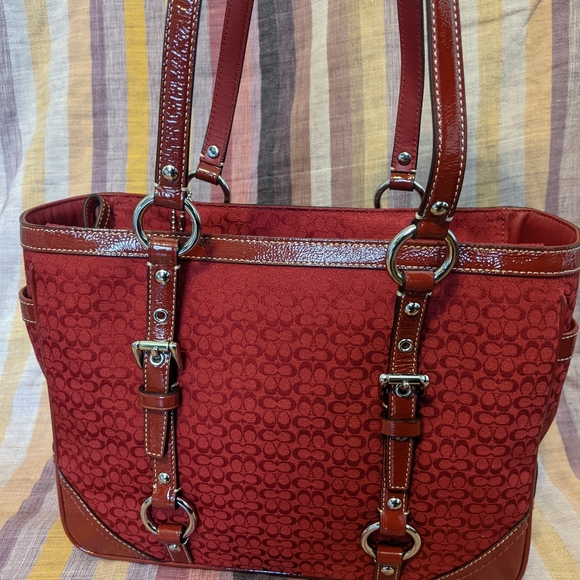 Authentic Coach Miniature Signature Tote F12346 - Picture 3 of 13